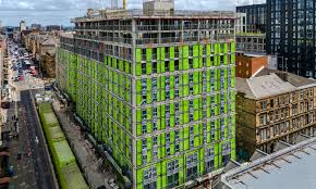 External sheathing boards installation in progress