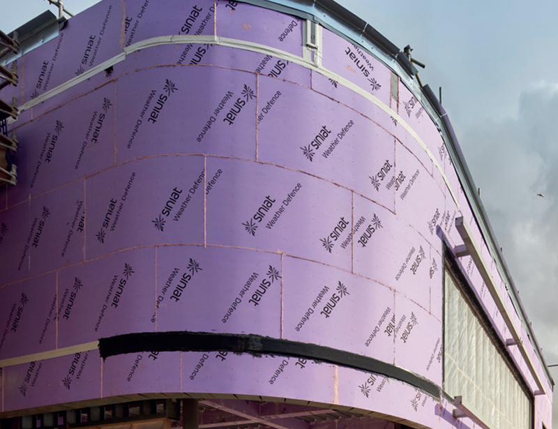 Foam sheathing boards